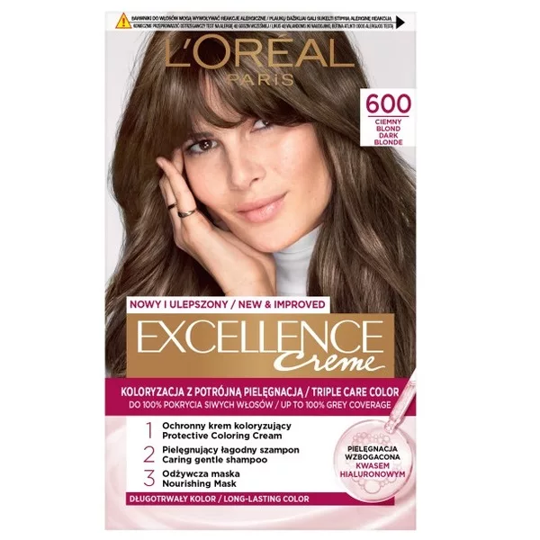 L'Oreal Paris Excellence Creme Farba do włosów 6 Ciemny Blond