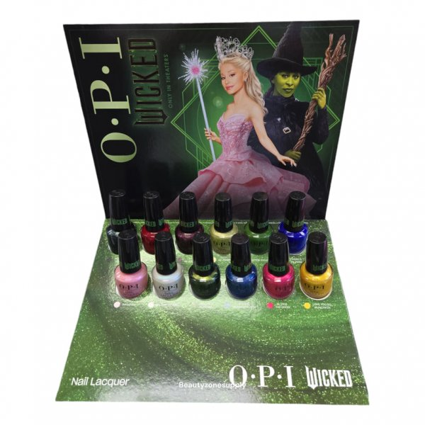 OPI Nail Lacquer Wicked, zestaw lakierów do paznokci, 12x15ml