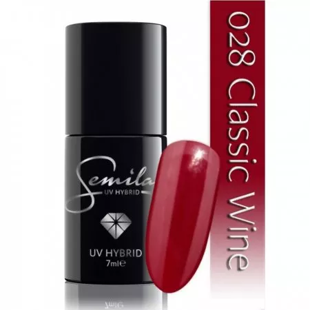 Semilac lakier hybrydowy 028 Classic Wine, 7ml
