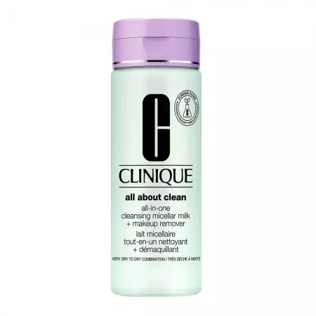 Clinique, All-in-One Cleansing Micellar Milk + Makeup Remover oczyszczające mleczko do demakijażu do cery suchej i bardzo suchej 200ml