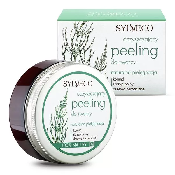 Sylveco, Oczyszczający peeling do twarzy, 75ml - data ważności (5.2026)