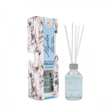La Casa de los Aromas Mikado Intense patyczki zapachowe Kwiat Bawełny 100ml