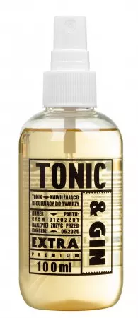 Cyrulicy, nawilżająco-regulujący tonik do twarzy Tonik&Gin, 100ml