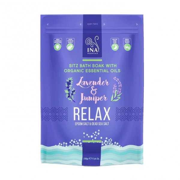 Ina Essentials Relax sól do kąpieli z lawendą i jałowcem 330g