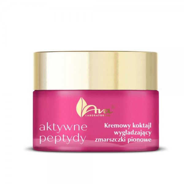 Ava Laboratorium Aktywne Peptydy kremowy koktajl wygładzający zmarszczki pionowe 50ml