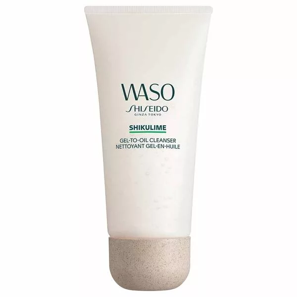 Shiseido Waso Shikulime Gel-to-Oil Cleanser hybrydowy żel do demakijażu i mycia twarzy 125ml