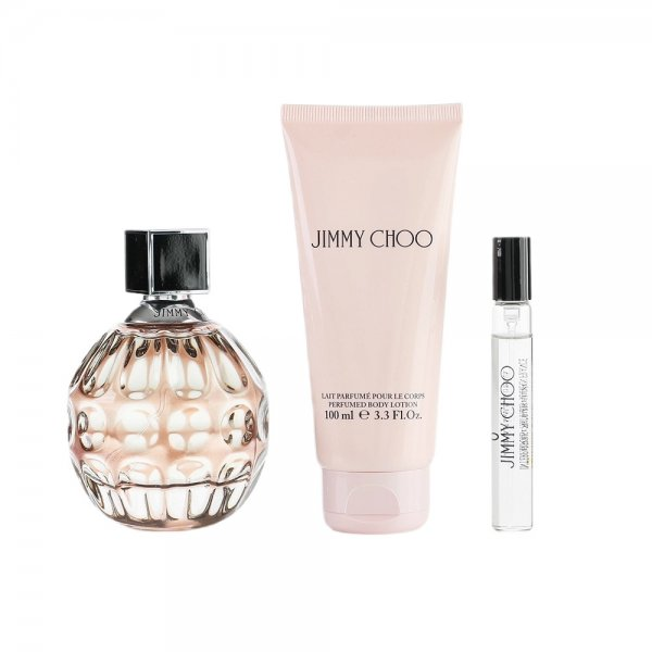 Jimmy Choo Jimmy Choo zestaw woda perfumowana spray 100ml + balsam do ciała 100ml + woda perfumowana 7.5ml (W)