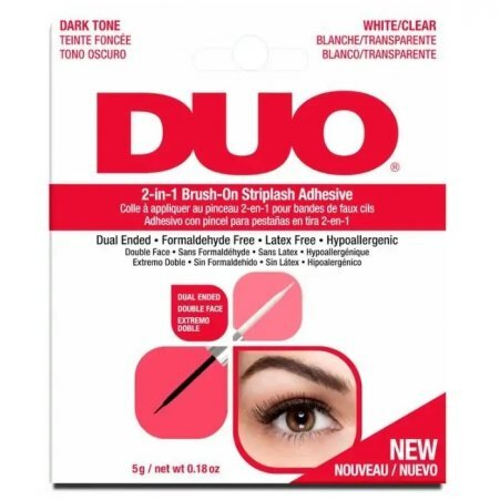 Ardell Duo 2-in-1 Brush-On Striplash Adhesive klej do rzęs Dark and Clear 5g