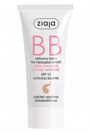 Ziaja, krem BB do skóry normalnej, odcień opalony, 50ml