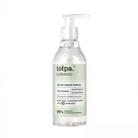 Tołpa Authentic, żel do mycia twarzy, 195ml