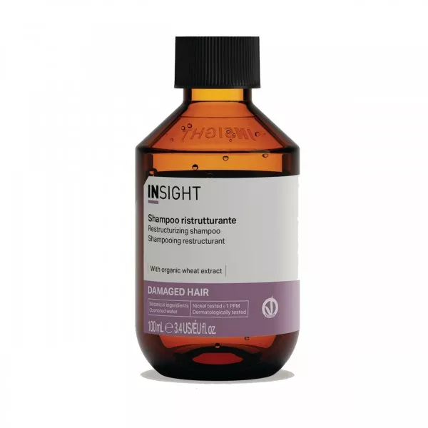 InSight Damaged Hair Restructurizing shampoo, szampon odbudowujący do włosów zniszczonych, 100ml