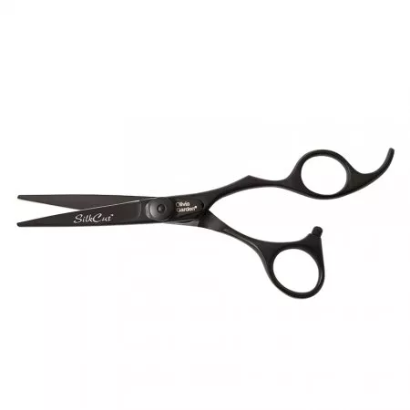 Olivia Garden SilkCut Matt Black, nożyczki, 5.75", czarne mat