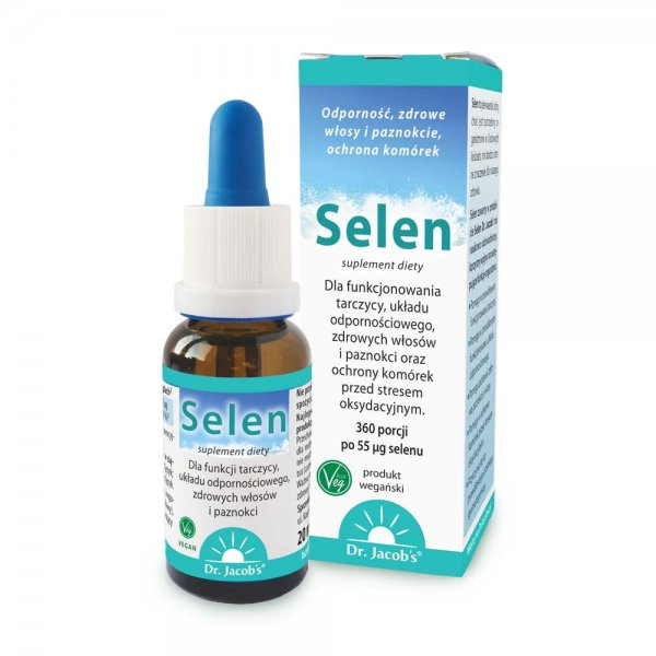 Dr Jacobs Selen suplement diety w kroplach 20ml