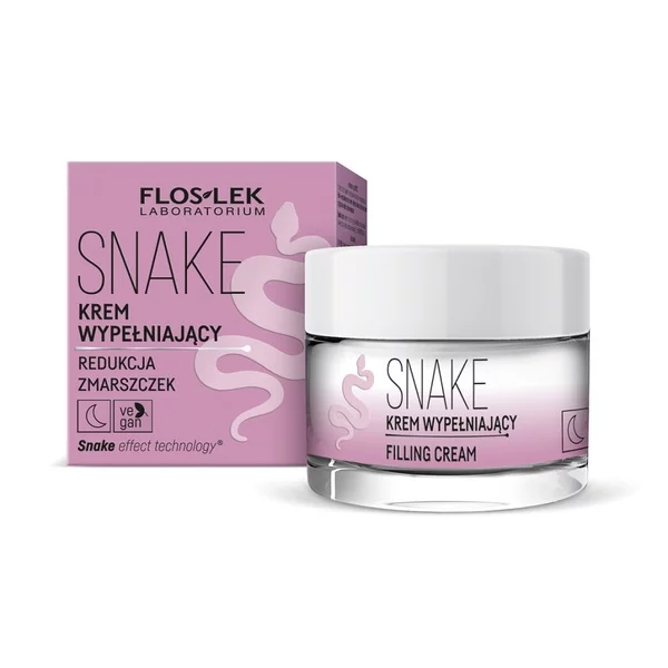 FlosLek Snake krem wypełniający na noc 50ml