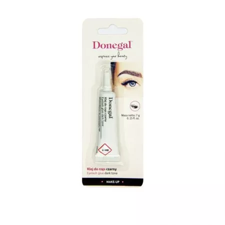 Donegal Eyelash Glue klej do rzęs Czarny 7g