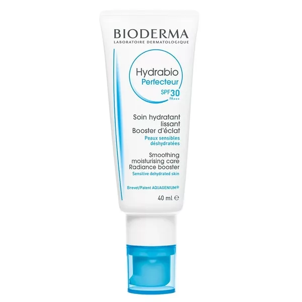 Bioderma Hydrabio Perfecteur wygładzająco-rozświetlający krem nawilżający SPF30 40ml