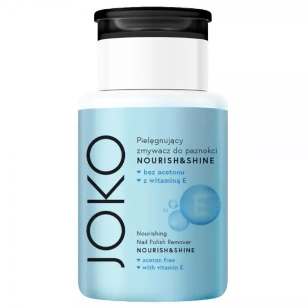 Joko Nourish& Shine pielęgnujący zmywacz do paznokci 200ml
