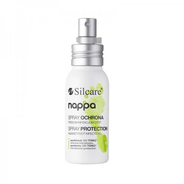 Silcare Nappa spray ochrona przeciw infekcjom stóp Microbiome protection 55ml