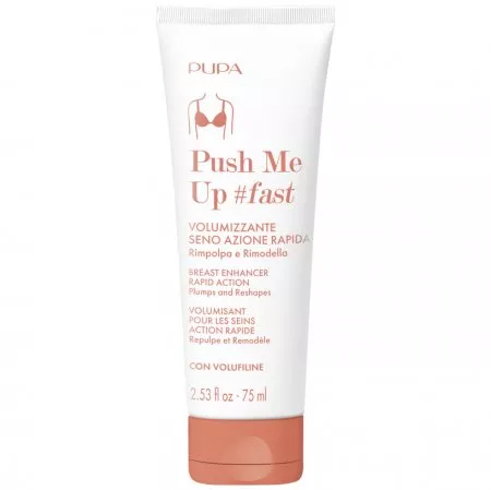 Pupa Push Me Up Rapid Action, kuracja powiększająca biust - błyskawiczne działanie, 75ml