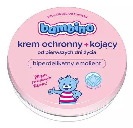 Bambino Krem ochronny + kojący dla dzieci od pierwszych dni życia 150ml