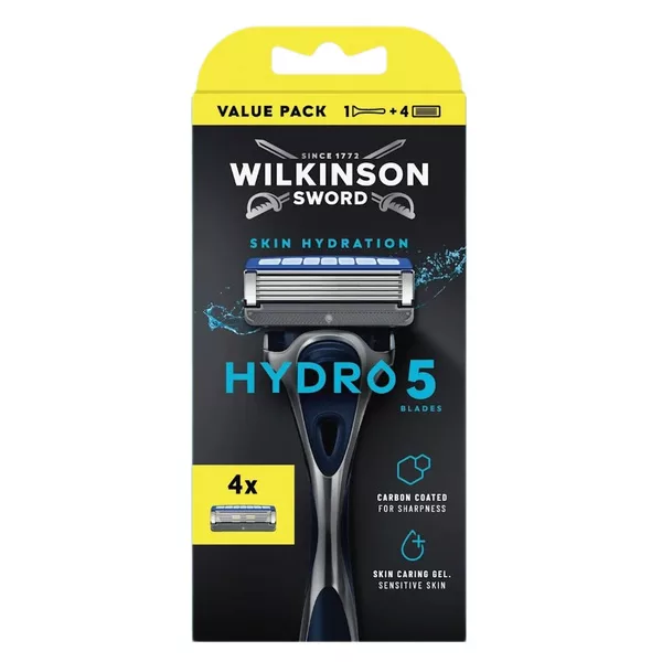 Wilkinson Hydro 5 Skin Hydration maszynka do golenia i 4 wkłady
