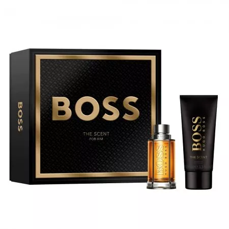 Hugo Boss Boss The Scent For Man zestaw woda toaletowa spray 50ml + żel pod prysznic 100ml (M)