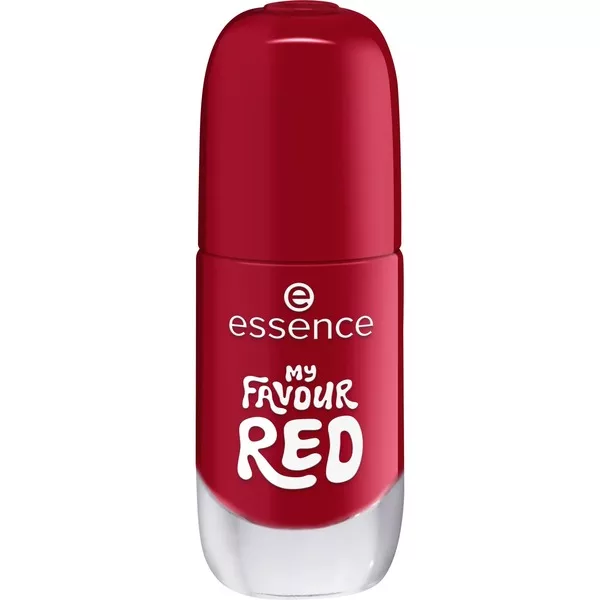 Essence Gel Nail Polish, lakier do paznokci, 14 My Favour Red, 8ml