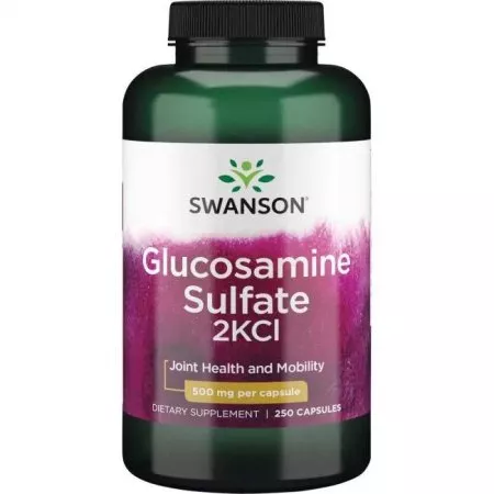 Swanson Glukozamina 500mg 250kaps