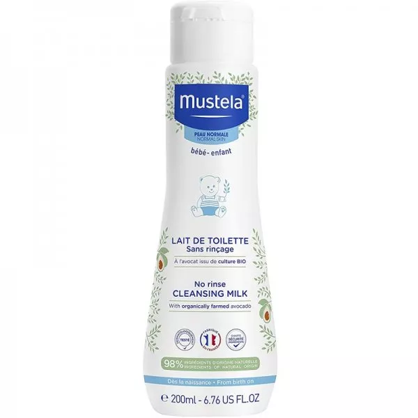 Mustela No Rinse Cleansing Milk mleczko do ciała 200ml