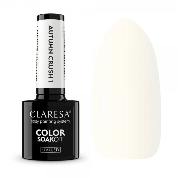 Claresa Color Soak Off UV/LED Autumn Crush lakier hybrydowy 1 5g