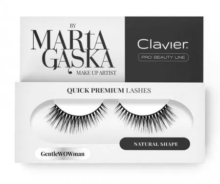 Clavier Quick Premium Lashes rzęsy na pasku GentleWOWman 803