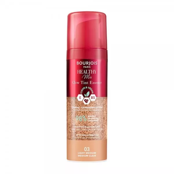 Bourjois Healthy Mix Glow Tint Essence pielęgnująca esencja wyrównująca koloryt 03 Light Medium 30ml