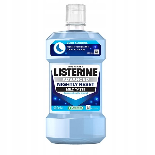 Listerine Advanced Nightly Reset płyn do płukania jamy ustnej 500ml
