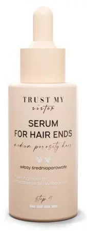 Trust My Sister, serum do włosów średnioporowatych, 40ml