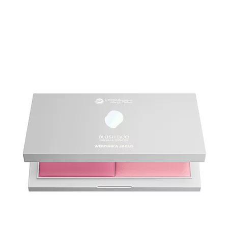 Bell HYPOAllergenic x Weronika Jaguś Blush Duo Cream & Powder, duo do policzków, 001, 18g