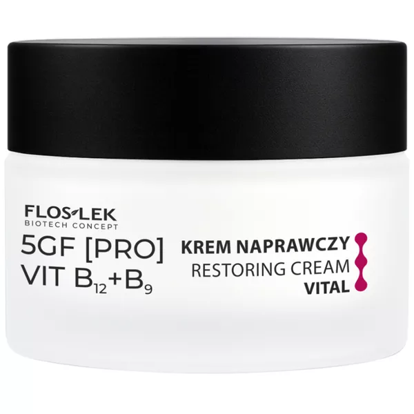 Floslek 5GF PRO VIT B12+B9 krem naprawczy do twarzy Vital 50ml