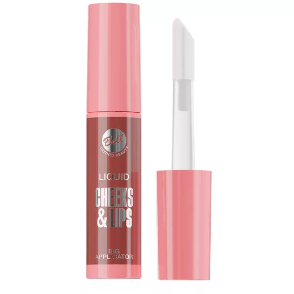 Bell Liquid Cheeks&Lips, piankowy mus do ust i policzków, 01, 5g