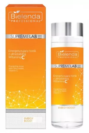Bielenda Professional Supremelab, Energy Boost, energetyzujący tonik ze stabilną Witaminą C, 200ml