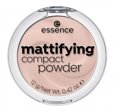 Essence, puder matujący 10 LIGHT BEIGE, 12g