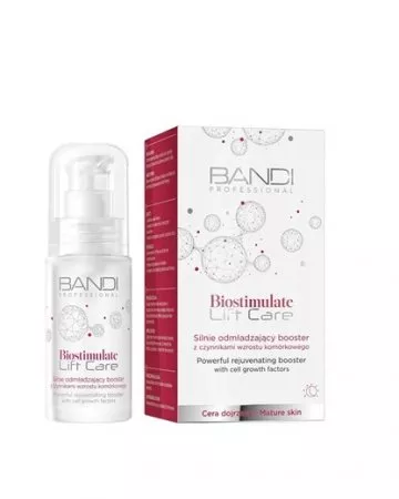 Bandi Biostimulate Lift Care, silnie odmładzający booster z czynnikami wzrostu komórkowego, 30ml