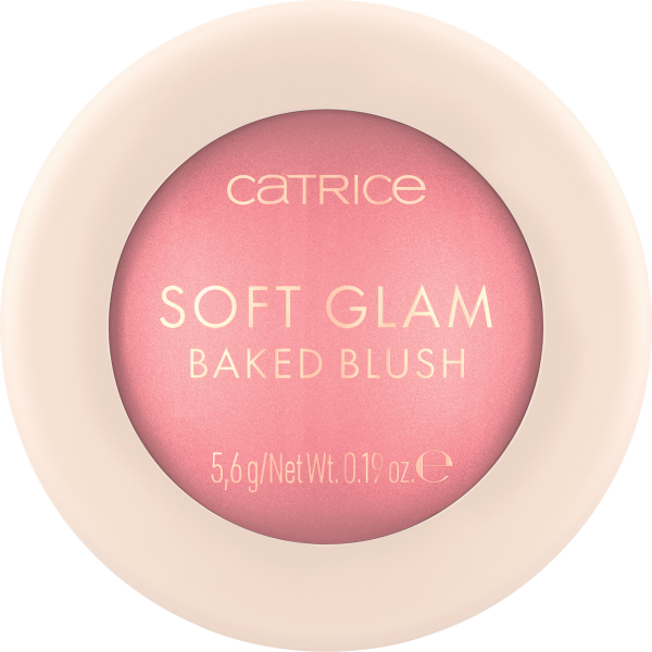 Catrice Soft Glam Baked Blush, róż rozświetlający, 040 Midnight Berry, 5,6g
