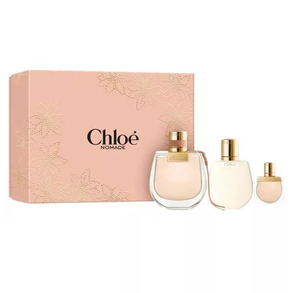 Chloe Nomade Zestaw prezentowy woda perfumowana 75ml + miniatura 5ml + balsam do ciała 100ml dla kobiet