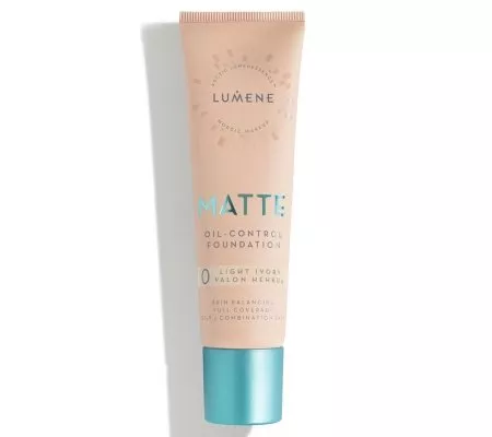 Lumene, podkład matujący, MATTE 0 Light Ivory