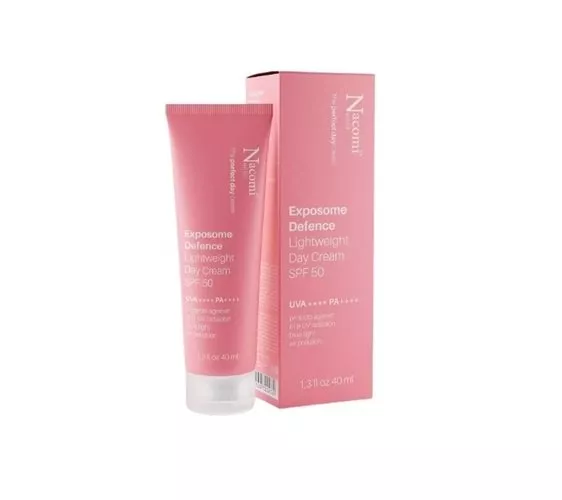 Nacomi Next Level, lekki krem na dzień do twarzy SPF 50, 40ml