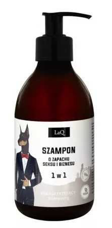 LaQ Doberman, szampon dla facetów 1w1 , 300ml