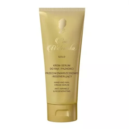 Pani Walewska Gold krem-serum do rąk i paznokci przeciwzmarszczkowo-regenerujący 75ml