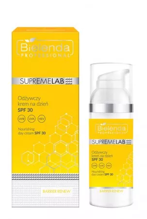 Bielenda Professional Supremelab Barrier Renew, odżywczy krem na dzień SPF30, 50ml