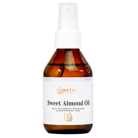 Naturplanet, olej ze słodkich migdałów nierafinowany, 100ml
