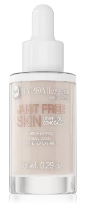 Bell HYPO Just Free Skin Liquid Concealer, korektor w płynie, 02, 8,5g