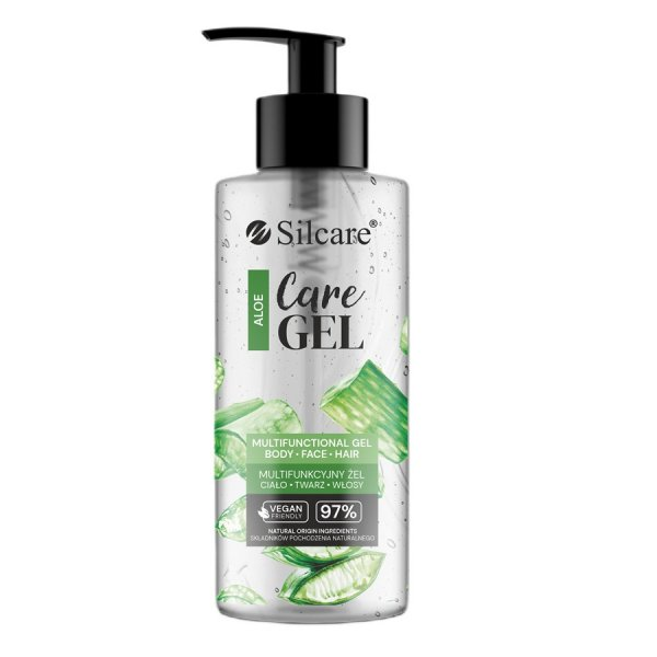 Silcare Care Gel multifunkcyjny żel do twarzy ciała i włosów Aloe 275ml